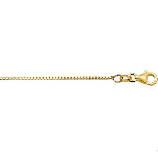 Gouden collier venetiaans 45cm 1.1mm 3.6gr 4003898