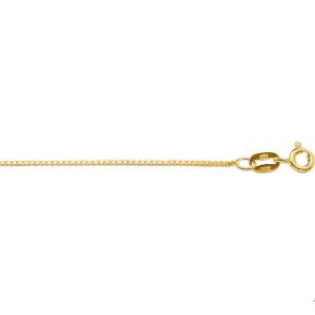 Gouden collier venetiaans 0.6mm 38cm