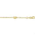 Gouden armband 3x vlinder 11-13cm 4016118