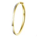 Gouden bangle bicolor 5x60mm 4207610