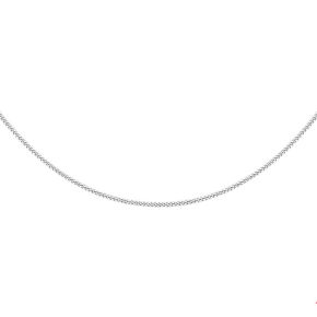 Zilver gerhodineerd gourmet collier 42cm 1,2mm 1326292