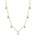 Gouden collier zirk ZGC222