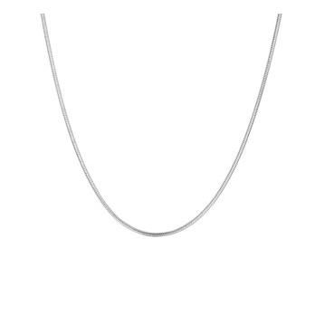 Zilveren slang collier 1.2mm 42cm 1300886