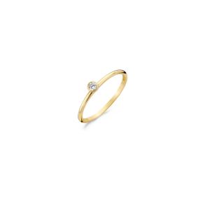 Gouden ring met zirkonia 1198YZI/54