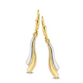 Gouden oorhangers bicolor OB405564