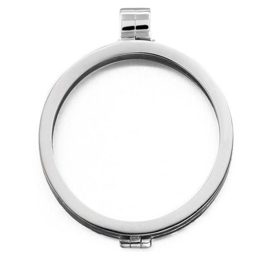 MY IMENSO MEDALLION 33MM (925 ZILVER / RHODIUM-VERGULD)