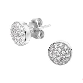 Oorknoppen zirkonia dames
