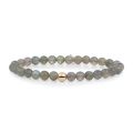 SJ armband labradorite 6mm geel verguld SBG-GEM18-ADD-6MM