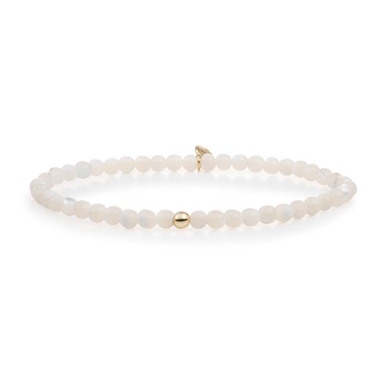 SJ armband zoetwater parel geel verguld SBG-PEARL-ADD-4MM