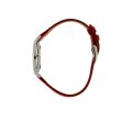 Olympic horloge dames staal/leer rood OL67DSL003