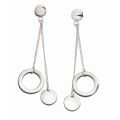 Boccia oorhangers titanium 0565-01 