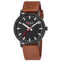 Mondaine Classic M660.30360.64SBG - Polshorloge - Leer - Bruin -40 mm