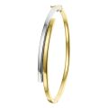 Gouden bangle bicolor 6.5x60mm 7.8gr 4207612