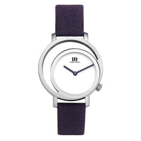 DD horloge dames staal/leer IV22Q1271