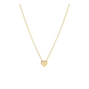 Gouden collier hartje 41-43-45cm 4022568