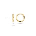 Gouden oorringen 1,5x10mm 7232YGO