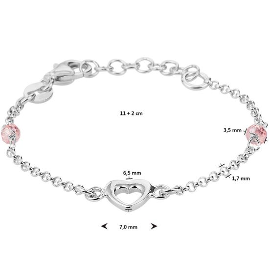 Zilveren armband 11-13 1333291