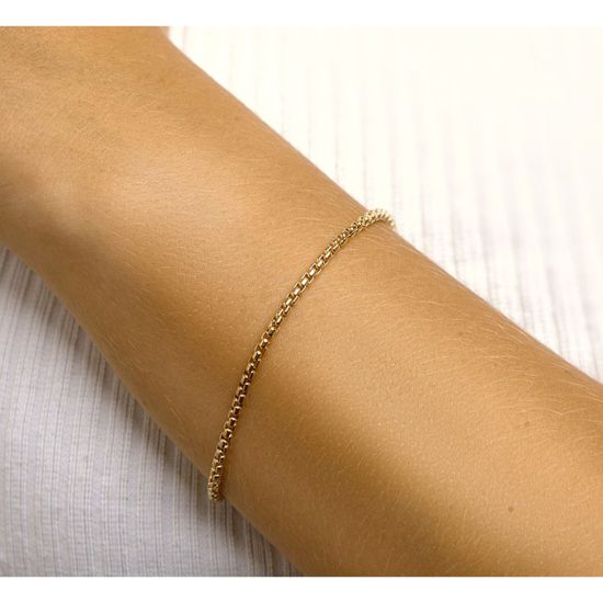 Gouden armband venetiaans bol 19cm 4027309