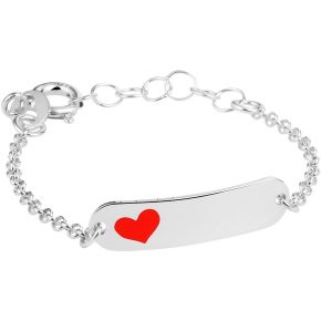 Zilveren plaat armband 9-11cm 1021724