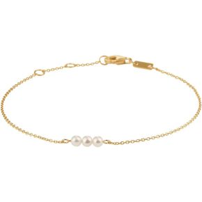 Gouden armband 3xzwp 17-18.5cm 4023348