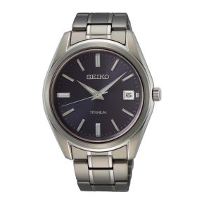 Seiko horloge heren titanium  SUR373P1