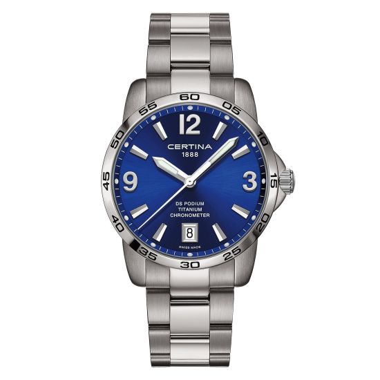 Certina DS Podium horloge heren titanium C0344514404700