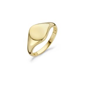 Gouden ring monogram 1218YGO/50