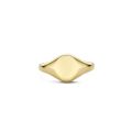 Gouden ring monogram 1218YGO/50