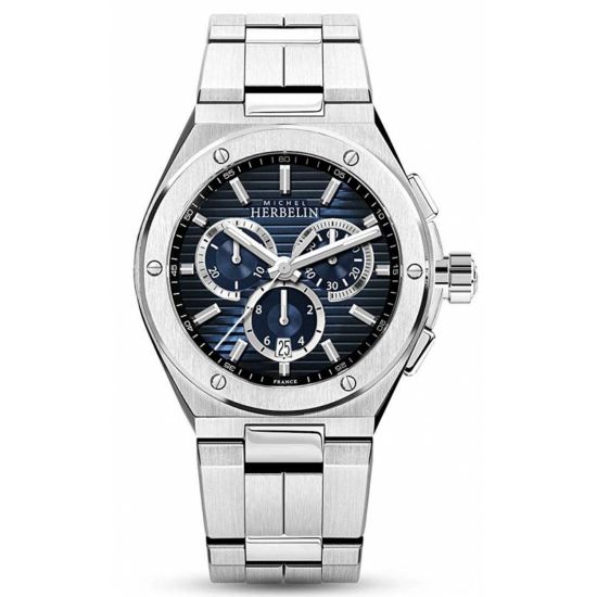 MH horloge staal chronograaf 37645/B15