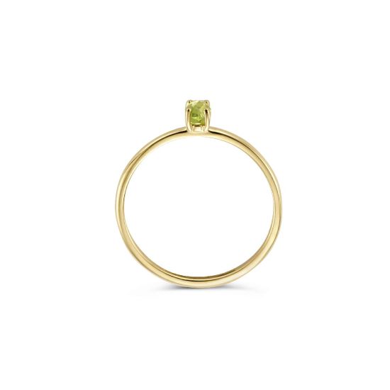 Gouden ring met peridoot 1204YGP/52