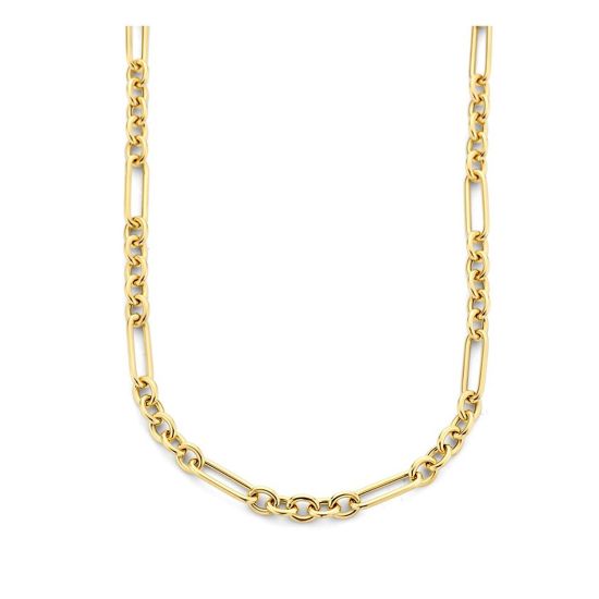 Gouden collier anker 4mm 42cm 4023596
