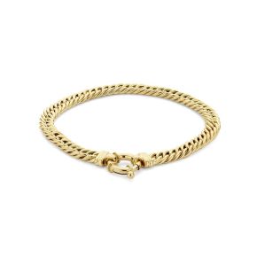 Gouden armband gourmet 5.8mm 19cm 8.2gr 4023869