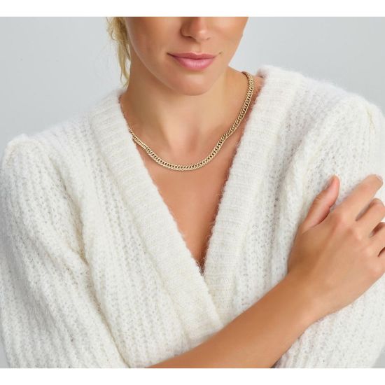 Gouden collier gourmet 5.8mm 45cm 15.6gr 4020870