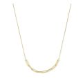 Gouden collier paperclip 40-42cm 4023821