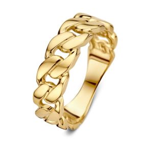 Gouden ring schakel RE107311-50