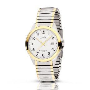 Olympic horloge heren bicolor pvd OL26HSS310B