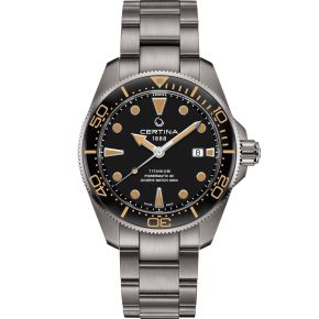 Certina DS Action horloge heren titanium C0326074405100