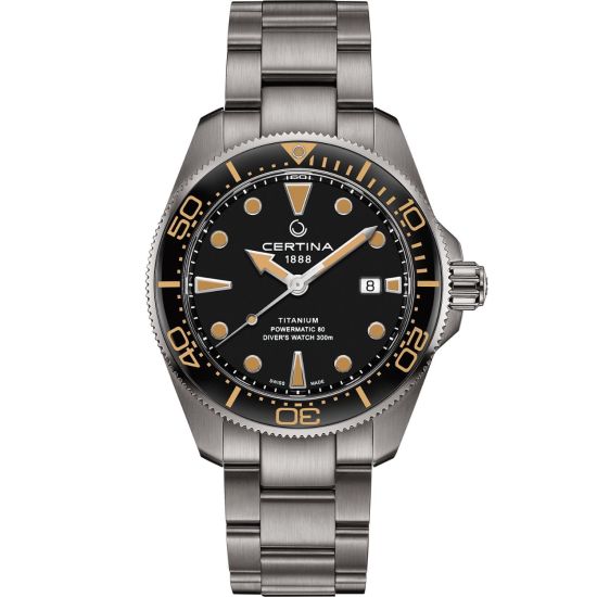 Certina DS Action horloge heren titanium C0326074405100