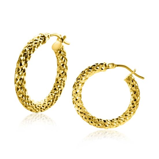 Gouden oorringen ZGO328 