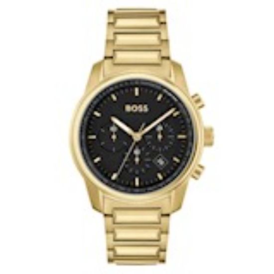Hugo Boss horloge, Trace double/zwart
