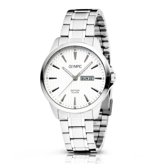 Olympic horloge heren staal OL26HSS317