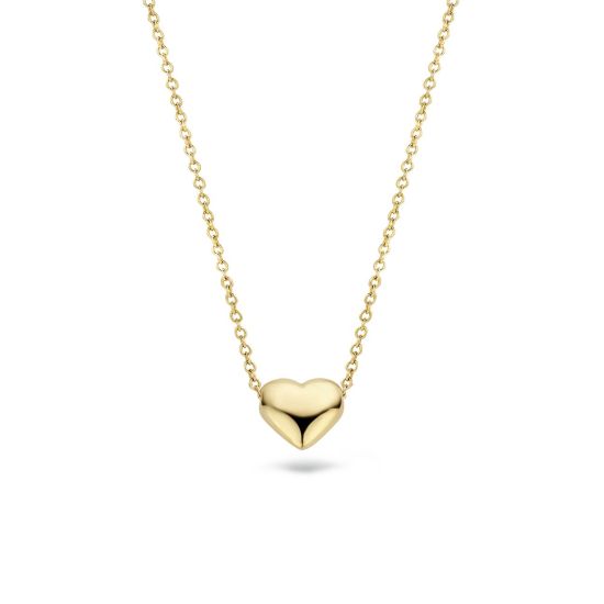 Gouden collier hartje 3062YGO