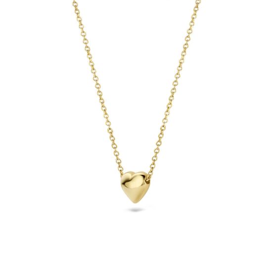 Gouden collier hartje 3062YGO
