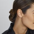 Gouden oorringen paperclip 4027991