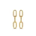 Gouden oorstekers paperclip OR107604