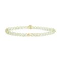 SJ armband lemon quartz 4mm geel verguld SBG-GEM43-ADD-4MM