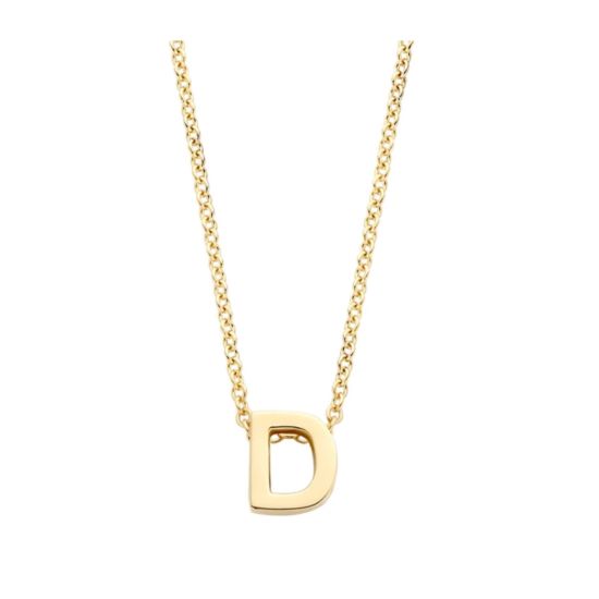 Gouden collier letter D 3155YGO-D