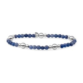 BLK01S-G20 Sodalite Bold Mix Armband