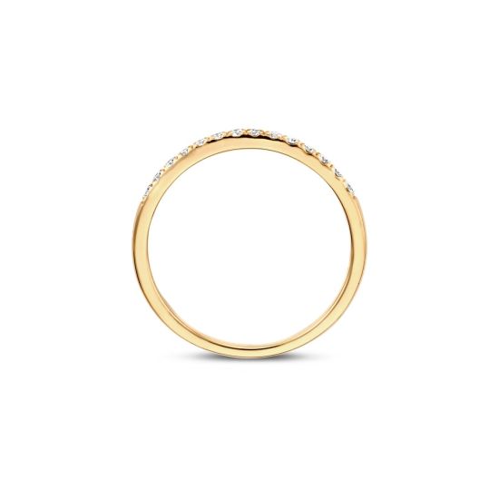 Gouden ring LG 0.21 mt54