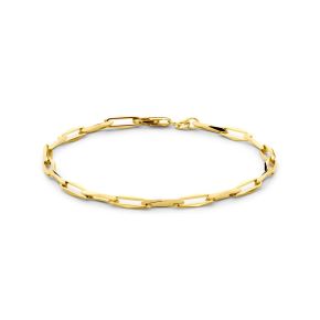 Gouden armband closed forever 4,0mm 5gr massief 18.5cm 4030502